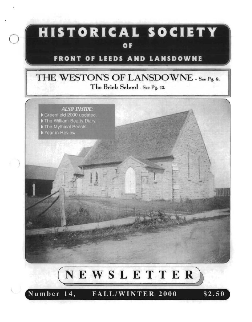 thumbnail of #14 Fall/Winter 2000