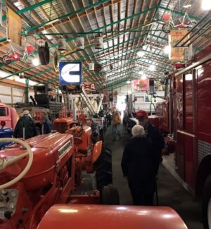 Large, FULL buildings large shed building full of historical artifacts including vehicles and signs