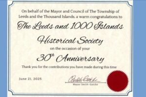 Township Acknowledgement Township Acknowledgement