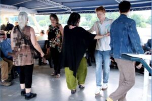 There was a band, and dancing! There was a band, and dancing!