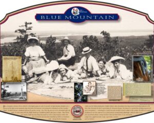 Blue Mountain elevation 194 m.