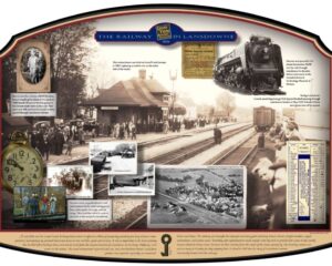 Lansdowne The Railway in.. 1856